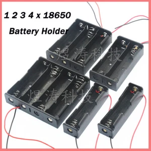 18650 Battery Holder Box Case 1 2 3 4 Cell Position Wired Box - High Quality - Picture 1 of 29