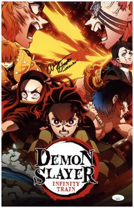 Abby Trott Signed 11x17 Photo Nezuko Demon Slayer Autographed JSA COA Z2 - Picture 1 of 1