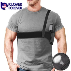 Underarm Gun Holster Concealed Carry Shoulder Tactical Pistol Waist Right Left - Picture 1 of 10