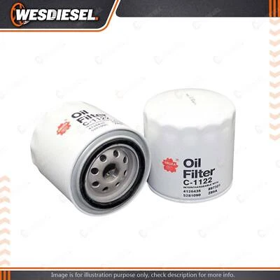 Sakura Oil Filter fits Volvo 240 260 740 760 850 S40 S80 V70 C70 S70 C-1122 - image 1 of 2