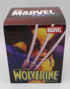 Marvel Universe Wolverine 6" Bust Sculpted by Eli Livingston 2003 COA NIB - Picture 1 of 16