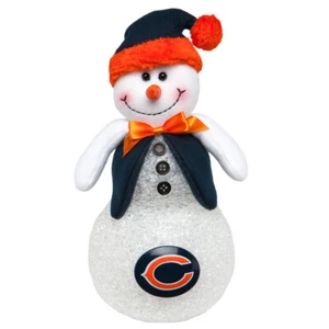 Chicago Bears  -  Light-Up Tabletop Snowman - Picture 1 of 1