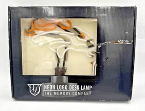 Denver Broncos Neon Sign Desk Lamp - 11 Inches Long - With Stand And Pwr Supply - Picture 1 of 4
