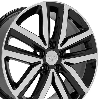 18" Machined Black Wheel for 2019-2023 Volkswagen Arteon - RVO0951 - Image 1 of 4