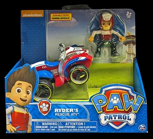 Paw Patrol Ryder's Rescue ATV Car Toy Figure & Vehicle A13 - Picture 1 of 6