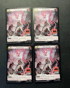 4x Grand Archive TCG Promo Non Foil Thunderclap Anime Expo AX 2025 - Bild 1 von 2