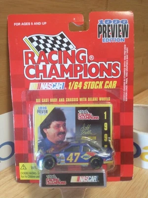 Racing Champions NASCAR 1/64 diecast #47 Sunoco Chevy Jef Fuller 1996 Preview - Image 1 of 4