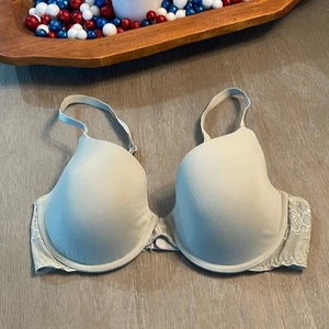 Victoria’s Secret Camiseta Ligeramente Forrada Semi Sujetador en Verde Menta Talla 34D Clásico - Imagen 1 de 9