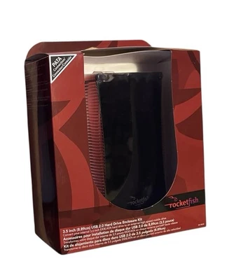 Rocketfish Model RF-HD35 USB 2.0 3.5" Hard Drive Enclosure For IDE Drives NEW - Image 1 of 4