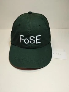 Cappello da baseball FoSE Hunter verde con cinturino regolabile ricamo nordamericano - Foto 1 di 7