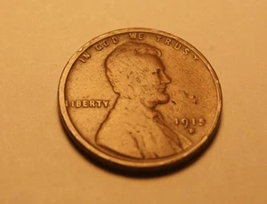 1915 D LINCOLN CENT 4 - Picture 1 of 2
