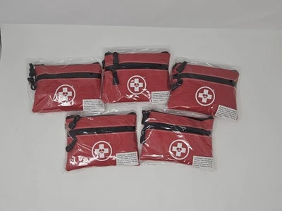 [5 Pack] Swiss Safe 2-in-1 First Aid Kit for Car, Travel & Home, 64 Piece - Image 1 of 4