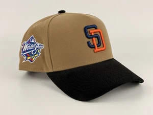 San Diego Padres New Era Cap 9 Forty A Frame Snapback Mütze Cord Schirmmütze - Bild 1 von 5
