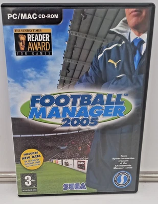 Football Manager 2005 Sega PC- "Created by The Championship Manager Team" - Image 1 of 3