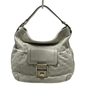Auth Anya Hindmarch - White Leather Shoulder Bag - Picture 1 of 8