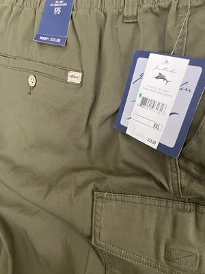 NWT Mens Joe Marlin Off Shore Explorer Cargo Cotton Shorts Waist XXL 42-44! - Image 1 of 4