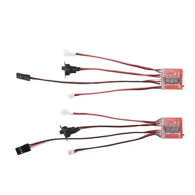 2pcs 30A Micro Brushed ESC Winch Control Bidirektionales ESC Speed Controlle BK - Bild 1 von 4