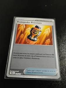 MEGA EVOLUTION POKEMON CARD PROTEPODER PREMIUM FOIL SPANISH 124/132 - Picture 1 of 2