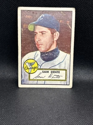 1952 Topps #304 Sam Dente White Sox MK - Image 1 of 3