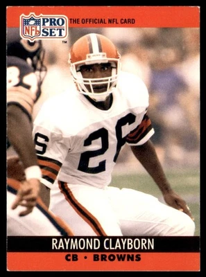 1990 Pro Set - Raymond Clayborn #471 - Image 1 of 2