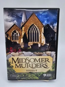Midsomer Murders Series 5 (DVD, 2001) 5-Disc Set ITV British Mystery Acorn - Picture 1 of 14