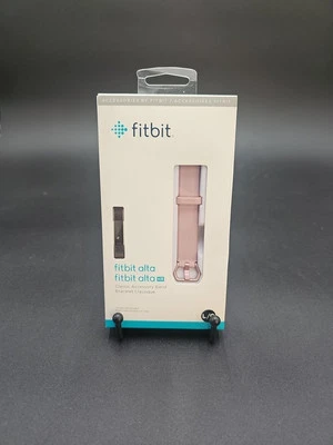 Acessório clássico Fitbit Alta & Alta HR genuíno rosa tamanho grande G/G novo - Imagem 1 de 4