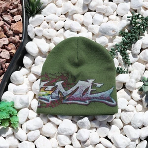 Supreme Tag Beanie (oliv) - Bild 1 von 1