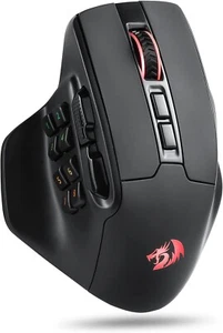 M811 PRO Wireless MMO Gaming Mouse, 15 Programmable Buttons RGB Gamer Mouse w.. - Picture 1 of 7