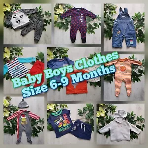 Baby Boys Make Build Your Own Bundle Job Lot Size 6-9 Months Outfit Set Jeans - Picture 1 of 75
