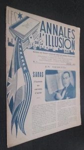 LES ANNALES DE L'ILLUSION N°1 PARIS 1945 ABE - Imagen 1 de 1