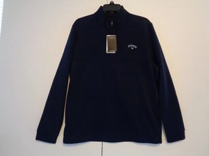 Pullover para hombre Callaway "PEACOAT" cuarto cremallera nuevo S/CH - Imagen 1 de 10