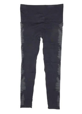 Spanx L20418 Womens Very Black Aztec Stripe Seamless Leggings Size XL - Image 1 of 4