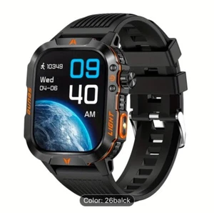 Military Smart Watch for Men (Answer/Make Calls)2.01'' Smart Watch for Android - Picture 1 of 8