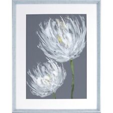 Lorell® Art, White Flower Ii, 27-1/2"Wx2"Lx35-1/2"H, Gray/White (LLR04479)