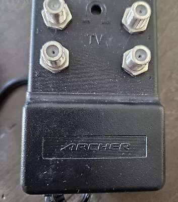 Archer Radio Shack 75 OHM 4 Set Distribution Amplifier Cat No 15-1107 - Image 1 of 4