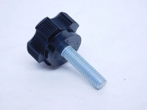 1 oder 4er PACK! Knopf fünfarmiger geriffelter Griff mit 3/8"-16 x 1-1/2" Bolzen - Bild 1 von 5