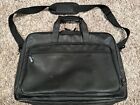 Laptop Bag Briefcase Faux Leather  17" x 12" x 5” with Strap