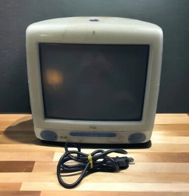 Apple M5521 iMac G3 Indigo Blue Desktop Computer 400MHz 256MB Ram - Image 1 of 4
