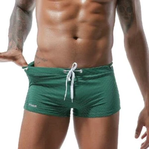 Costume da bagno uomo estivo surf spiaggia costume da bagno boxer sexy - Foto 1 di 20
