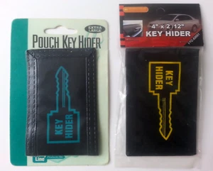 Lot of 2 Extra Large Pouch Key Hider - Adhesive -Holds Larger Size Keys - New - Picture 1 of 8