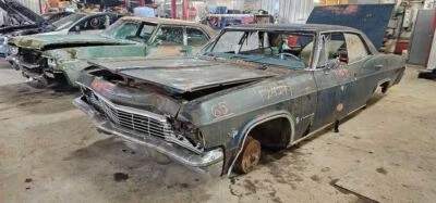 Driver Left Rear Window Regulator Manual Fits 65-66 CHEVROLET 1122061 - Image 1 of 4