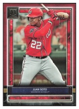 2020 Topps Museum Collection Ruby Juan Soto #13 #24/50 Washington Nationals