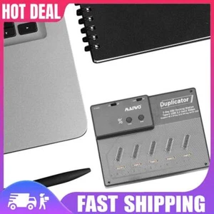 5 Bay M.2 SATA NGFF Duplicators Cloner 10 TB Capacity M.2 SSD Docking Station - Photo 1/21