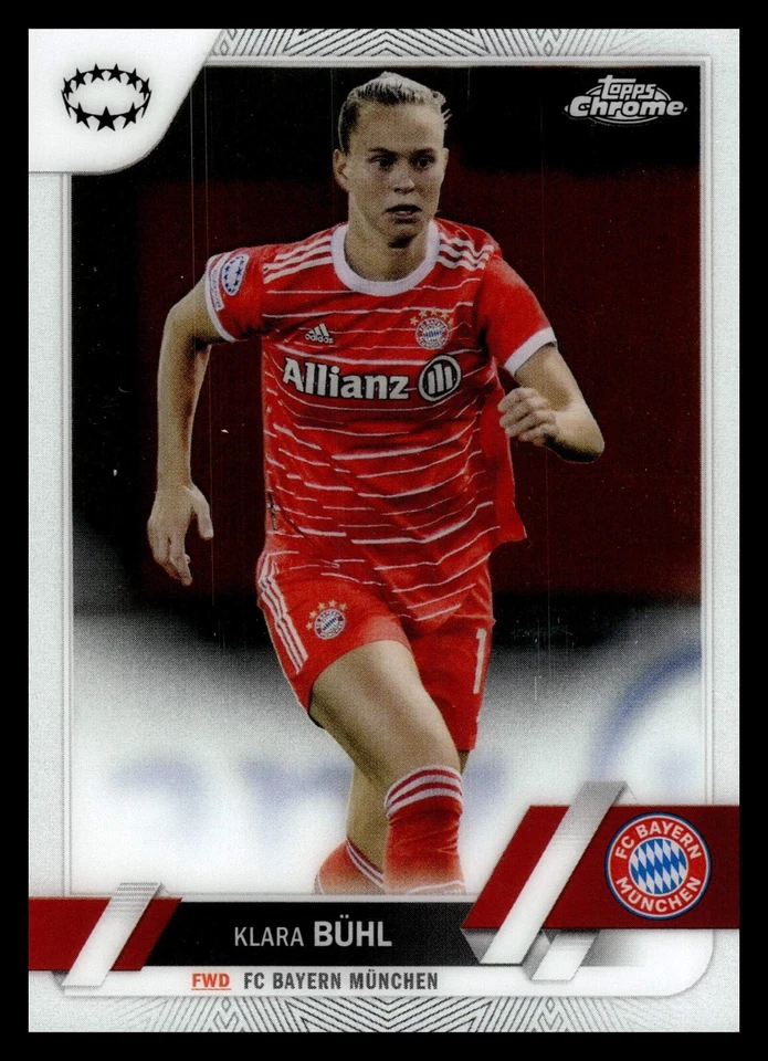 2022-23 Topps Chrome UEFA Women's Champions League - #27 Klara Buhl   - Image 1 of 1