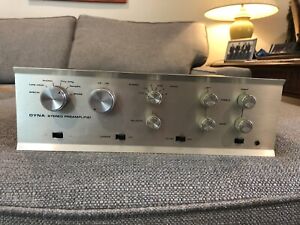 Dynaco Dyna Pas-3X Tube Stereo Pre Amplifier Very nice condition Working!
