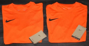 2x Nike JR DRY PARK TRAINING JERSEY LS SHIRT KIDS Trainingsshirt Kinder Größe M - Foto 1 di 3