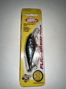 Berkley 3" Flicker Shad 7 Shallow Angelköder 2/7 Slow Rise Slick Blue Alewife - Bild 1 von 4