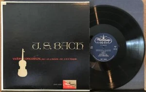 J.S. BACH CONCERTO NO.1 A MINOR~NO.2 E MAJOR FOR VIOLIN AND ORCHESTRA LP~BARYLLI - Bild 1 von 3