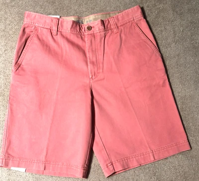 Pantalones Cortos Izod Agua Salada Para Hombre Talla 33 Coral Salmón 10.5 Entrepierna Nuevos Preppy Playa Foto 1 de 4