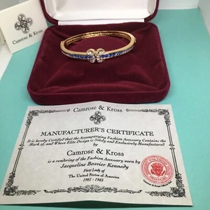 Camrose & Kross Jackie Kennedy Bracelet New - Picture 1 of 6